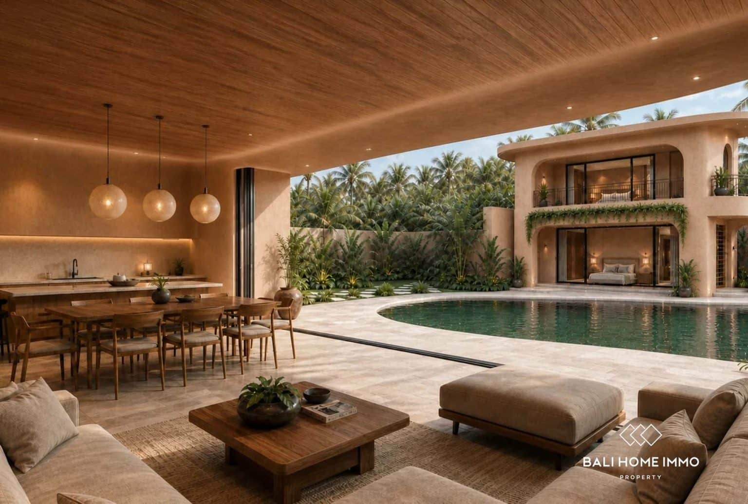 Off-plan Near Beach 2 Bedroom Villa for Leasehold Sale in Seseh Bali