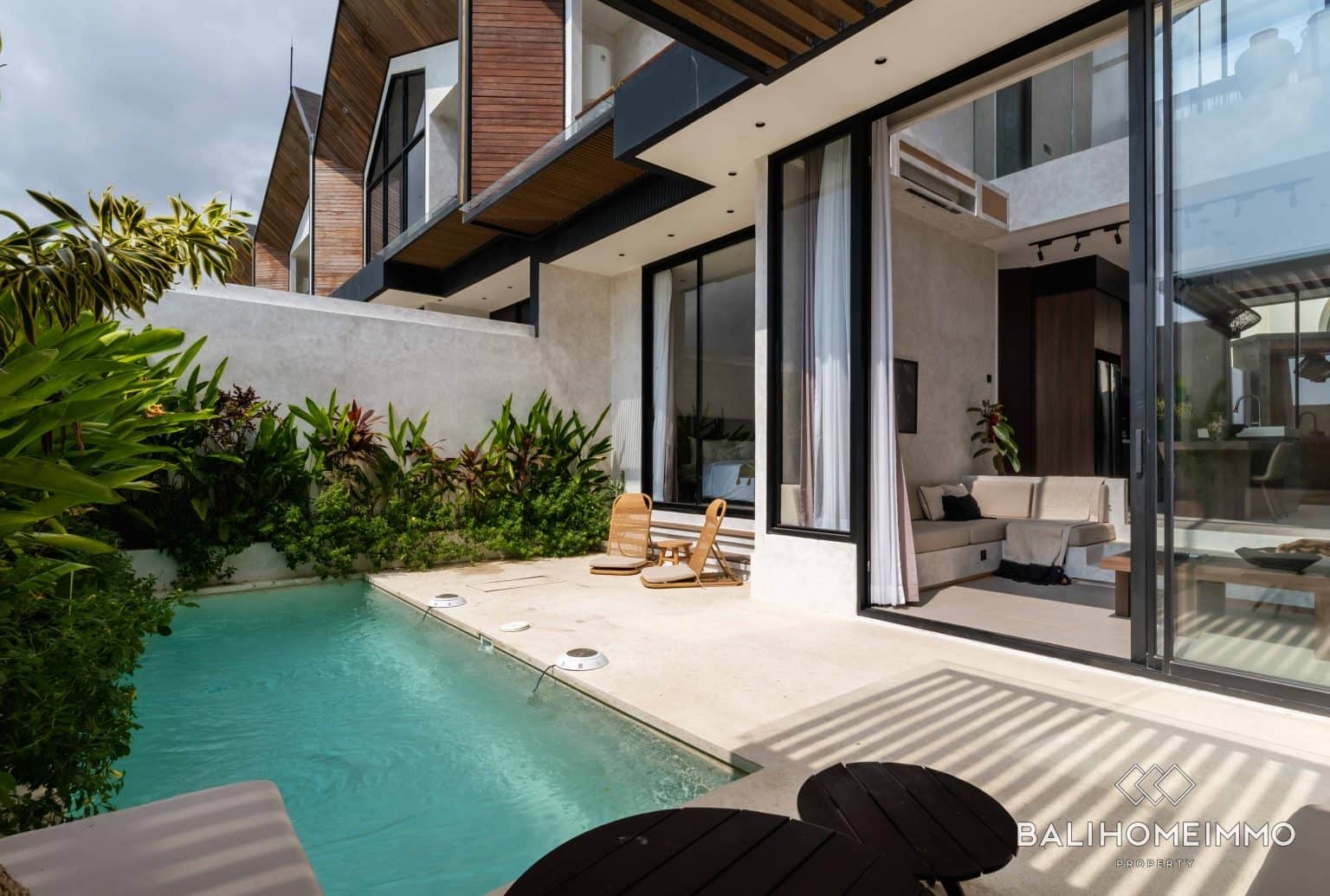 New Build 2 Bedroom Villa for Leasehold Sale in Pererenan Bali