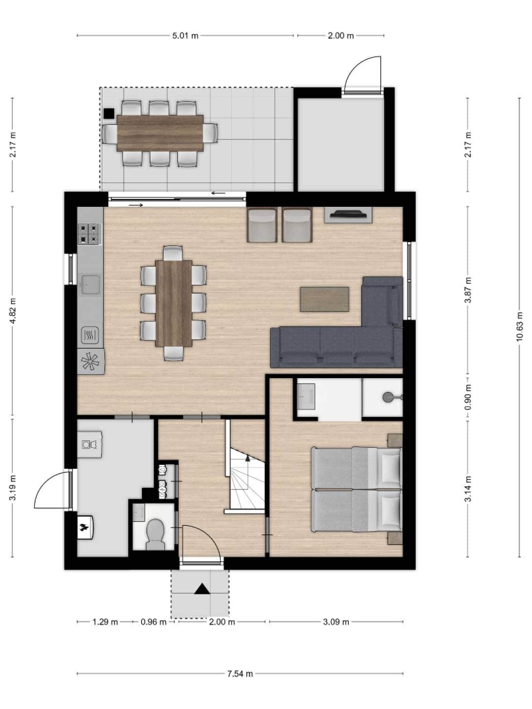 vakantiewoning met 4 slaapkamers in Nieuwvliet, foto 4 van 5