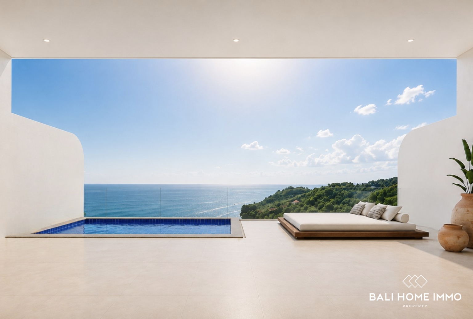 Off Plan 5 Bedroom Villa with Ocean View for Sale Leasehold in Bingin - Rf9926