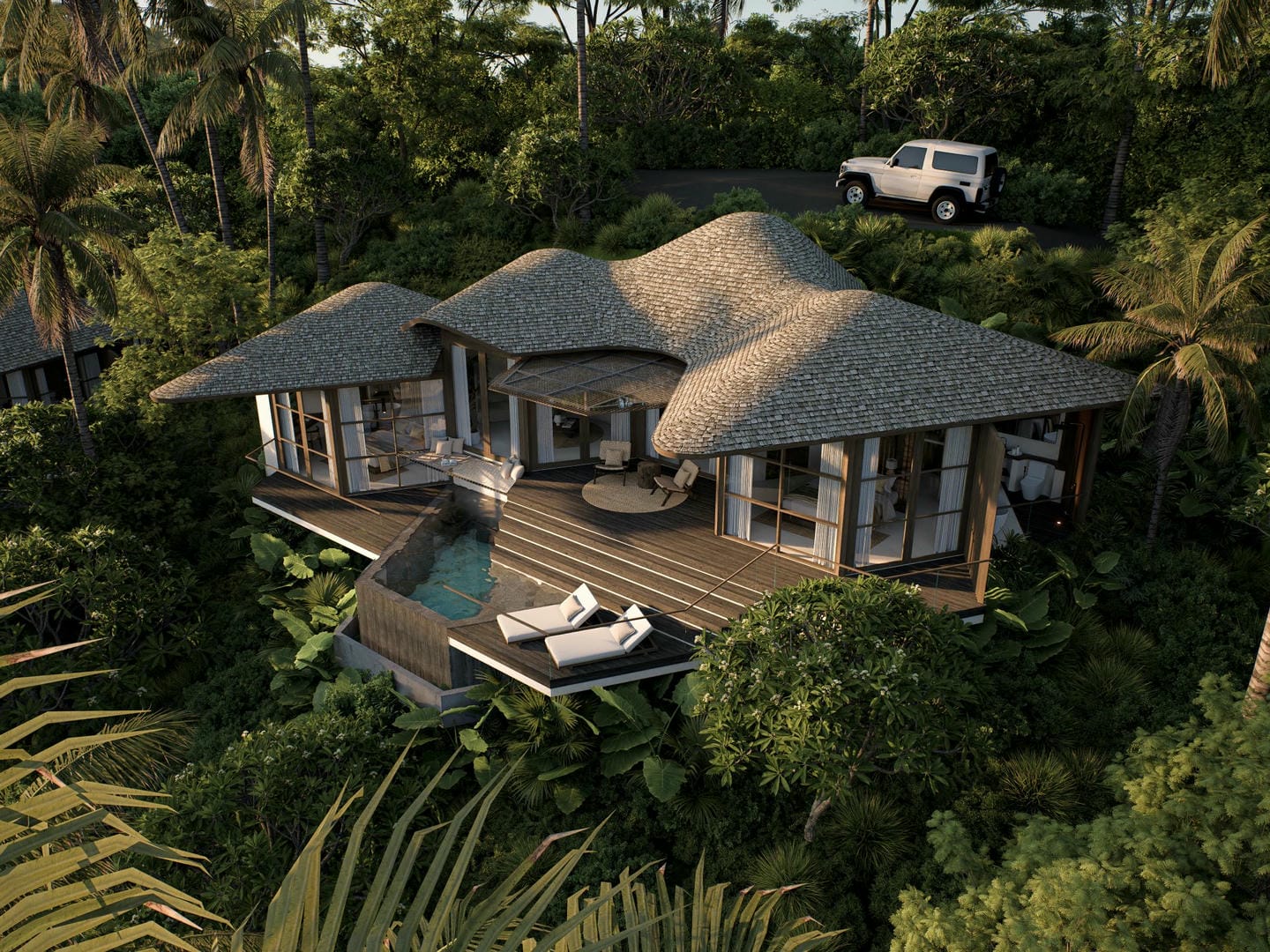 Offplan Ocean and Valley View 2+1 Bedroom Villa for Sale Freehold in Lombok Be-2338