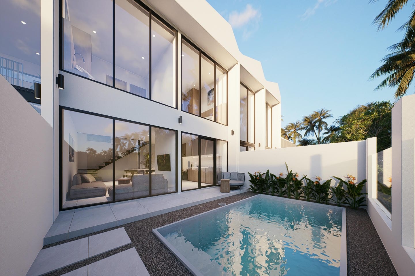 Offplan 2 Bedroom Villa for Sale Leasehold in Cemagi Be-2931