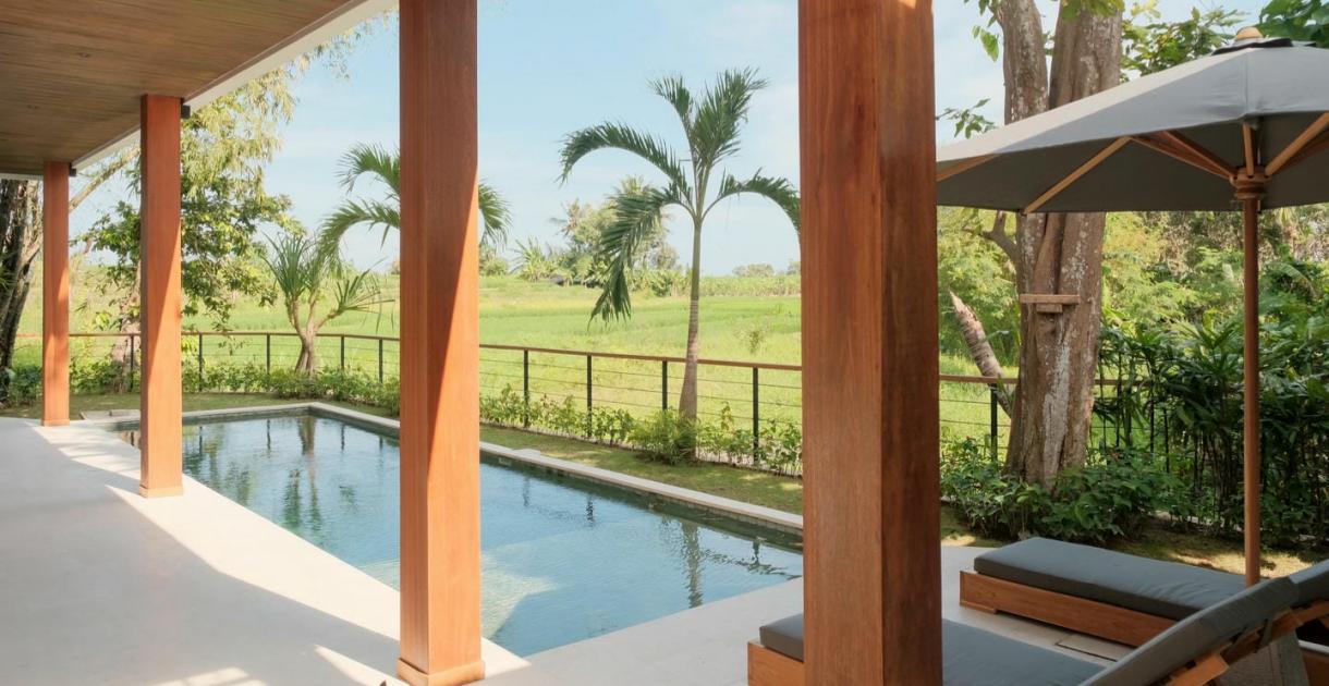Ricefield View 4 Bedroom Villa for Sale Leasehold in Tanah Lot Be-3036