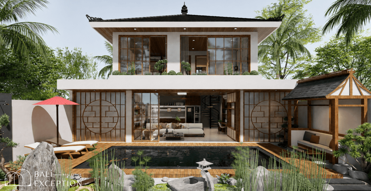 Offplan Japanese 4 Bedroom Villa for Sale Leasehold in Pecatu Be-3184