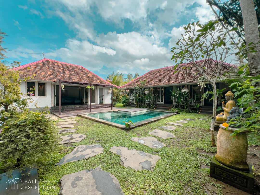 READY NEXT TO GREEN SCHOOL 4 BEDROOM VILLA FOR SALE LEASEHOLD IN UBUD BE-2264