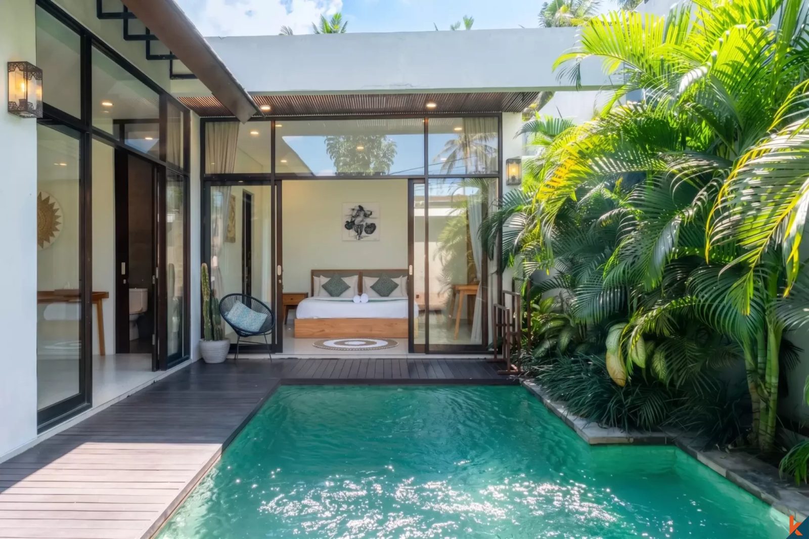 Modern Two Bedroom Tropical Villa for Sale in Ubud - Lodtunduh
