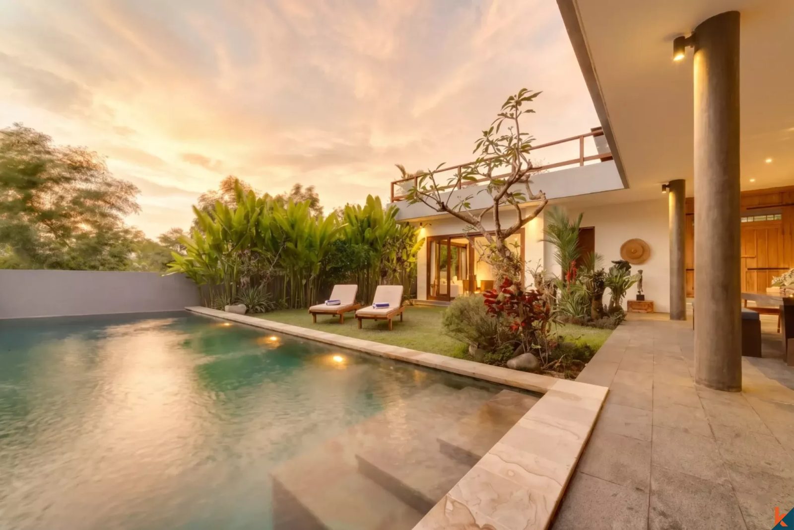 Four Bedroom Leasehold Property with Great Ocean Views in Ungasan