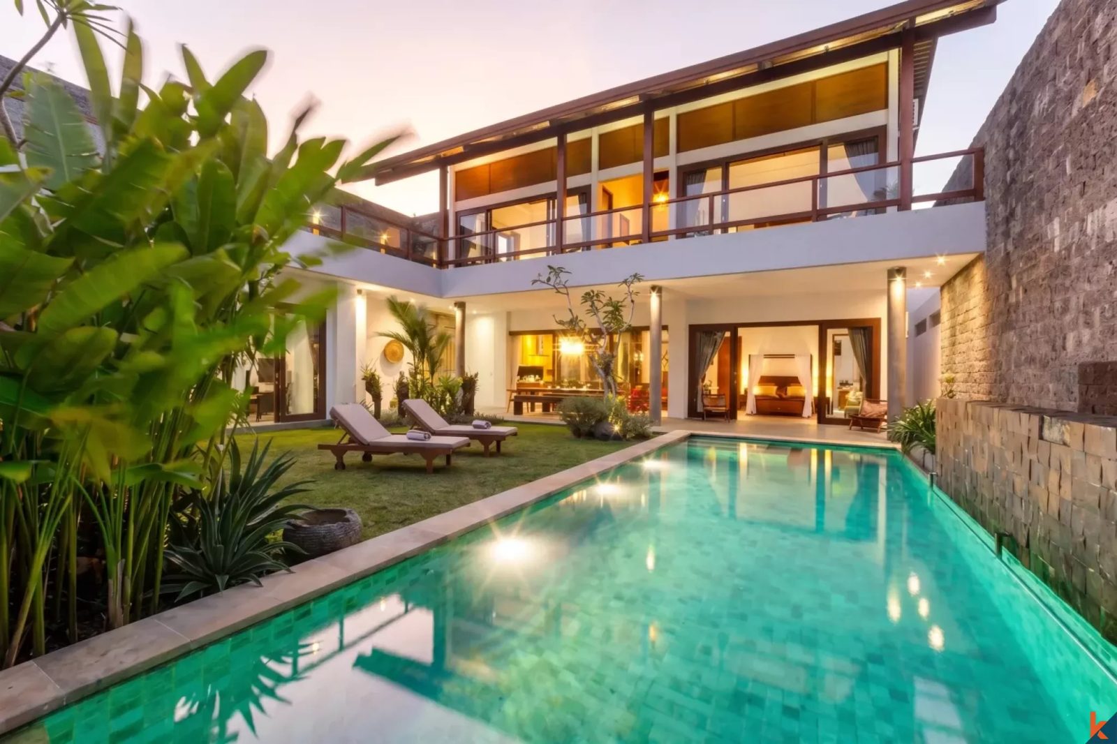 Spectacular Four Bedroom Freehold Villa with Ocean Views for Sale in Ungasan