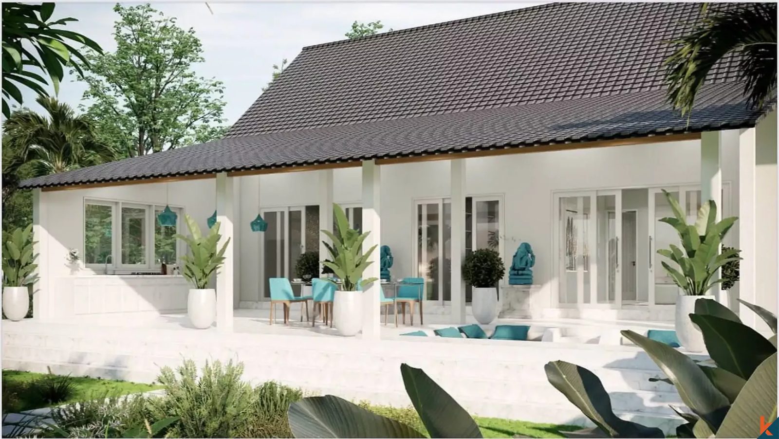 Upcoming 3-Bedroom Leasehold Villa in Serene Jimbaran–Uluwatu Cliff (delivered in December 2026)