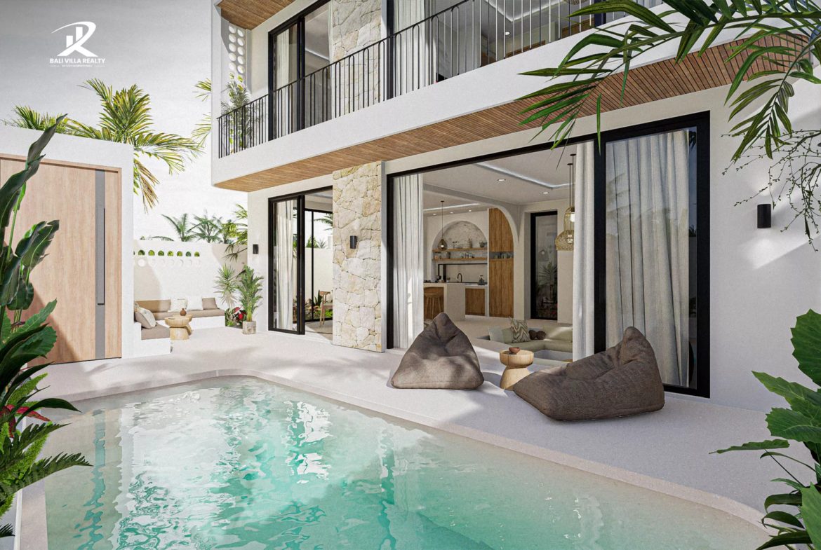 Cemagi Coast Luxury: Ultra-Modern 2-Bedroom Minimalist Villa For Sale Leasehold