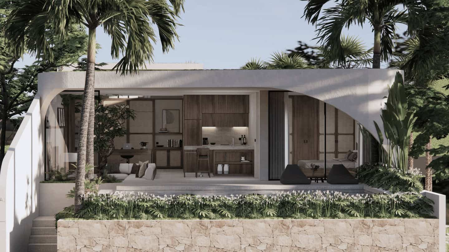 Offplan 2 Bedroom Villa for Sale Leasehold in Bingin Be-1971