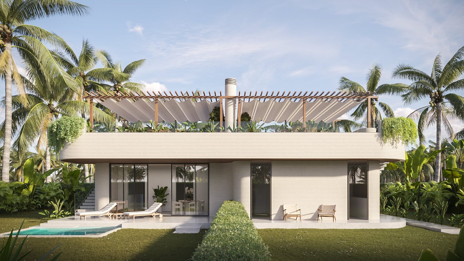 Sleek Modern Design 1 Bedroom for Sale Leasehold in Uluwatu Be-1355