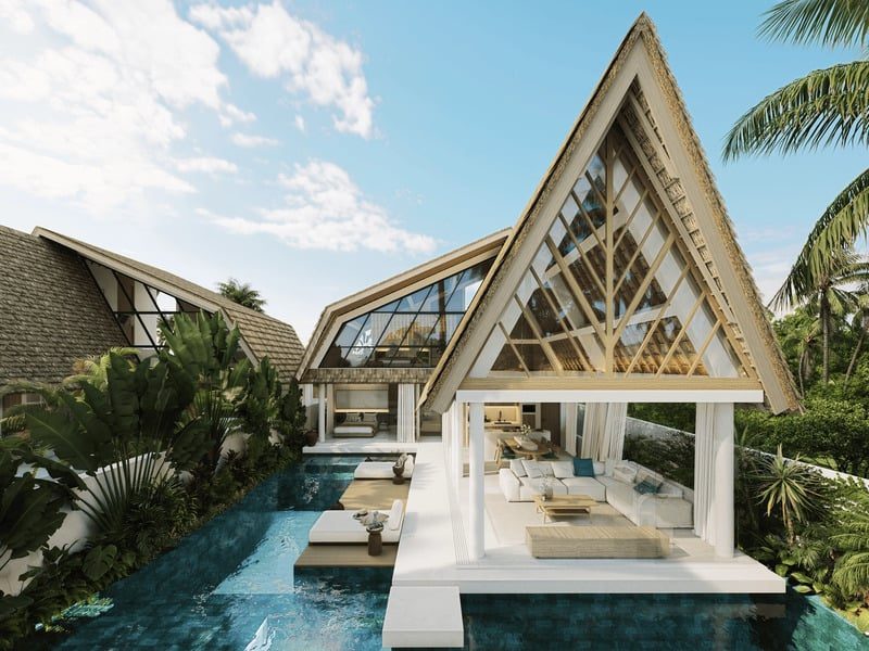 Offplan 3 Bedroom Villa for Sale Leasehold in Ungasan Be-1381