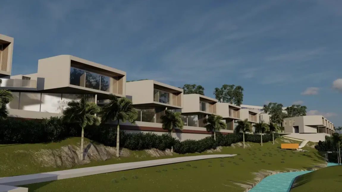 A brand new 4 bedroom villas project in the Center of ubud
