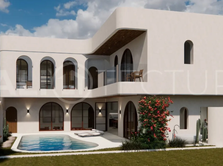 Mediterranean Off-Plan Villa for Sale near Berawa Beach