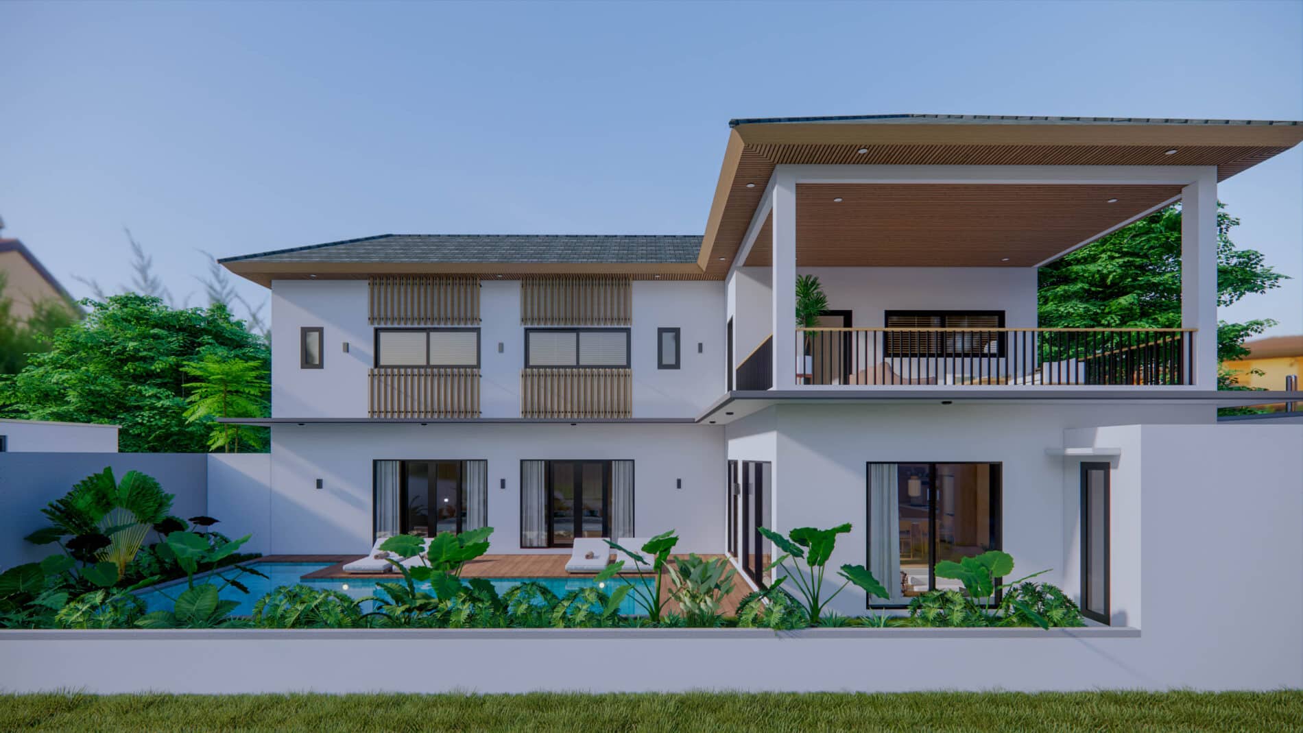 Off-plan 4 bedrooms villa in Sanur Beachside