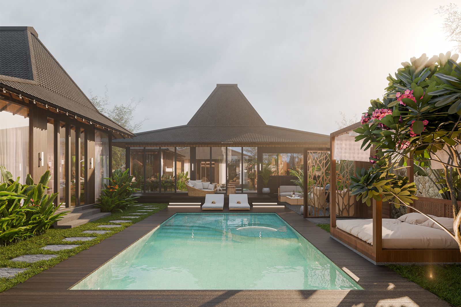 Stunning Joglo-style villa Pandawa, 100 year lease !!