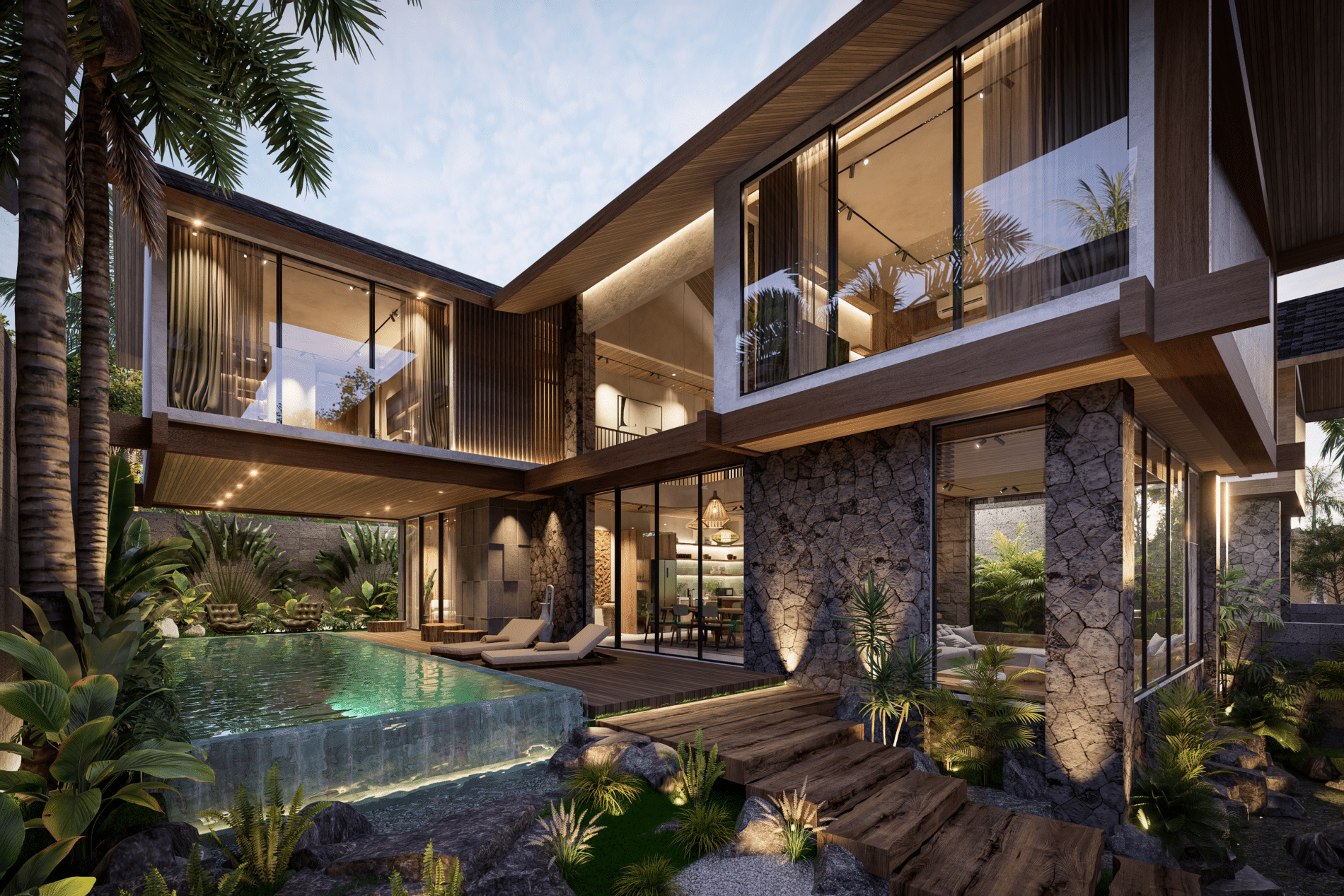 Stunning 4-Bedroom Designer Villa in Umalas
